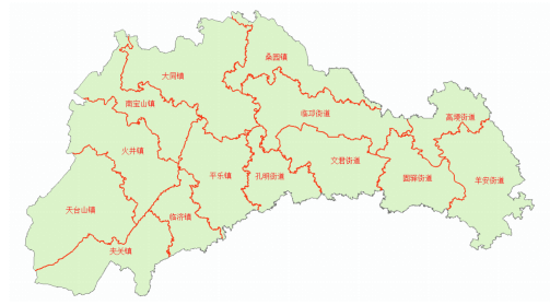 邛崃市区地图高清版图片