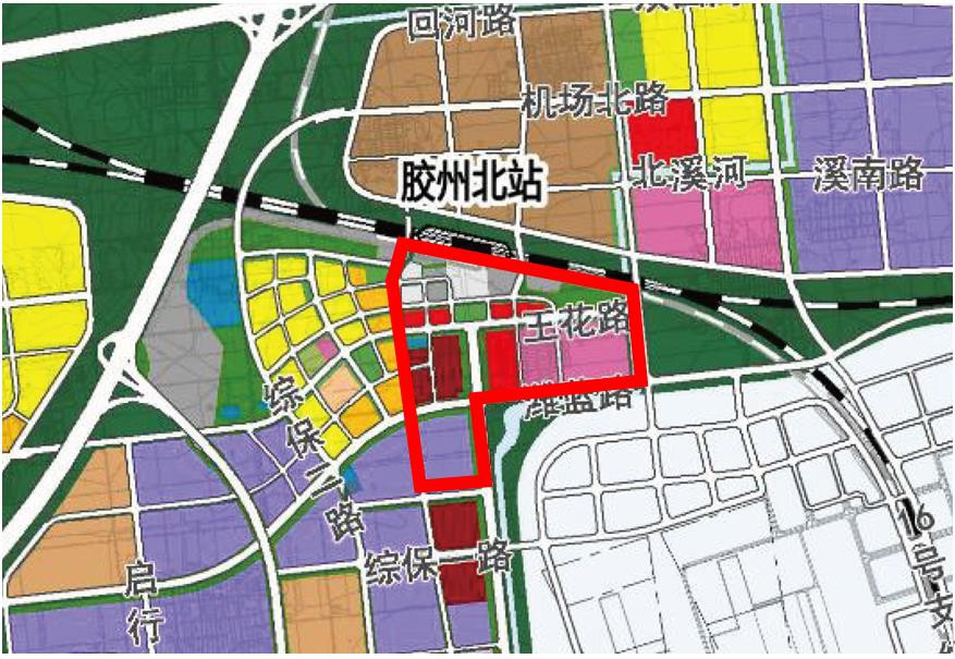 膠州北站站前廣場一體化規劃第1包