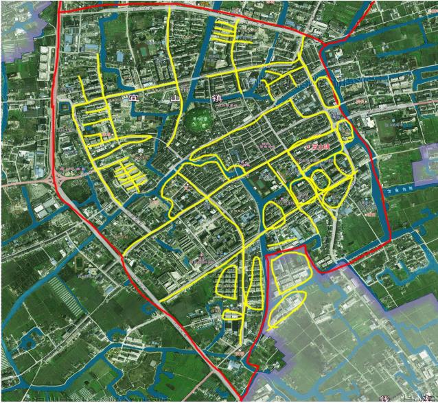 宜山镇建城区地下管网清淤排查项目二期