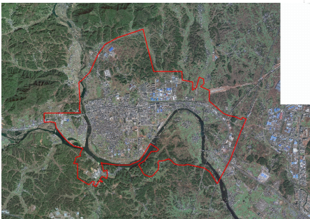 首页 招标文件黄山市休宁县城区,面积约28平方公里指定范围,地形图