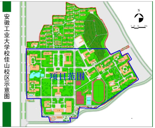 安徽工业大学地图本部图片